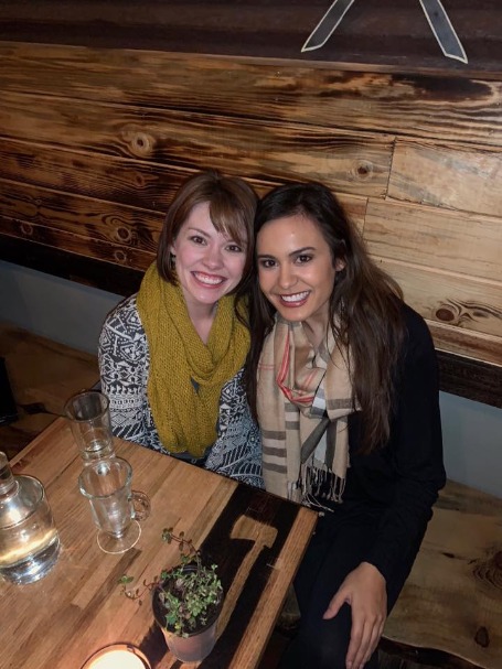 Photo of  Abby Acone during a party. 